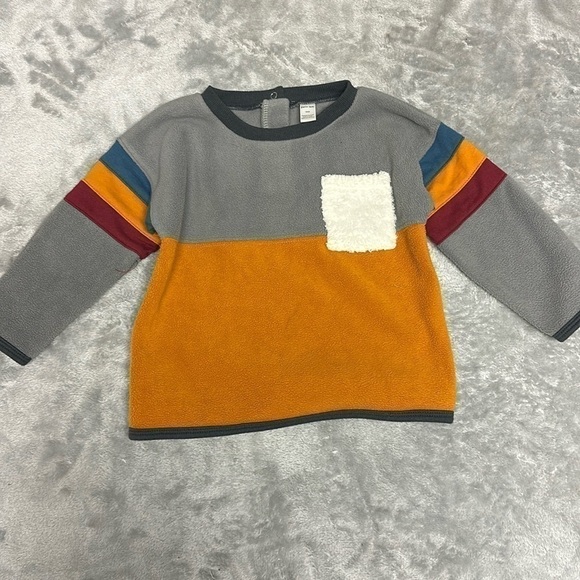 Petit Lem - Long sleeve pullover fleecy sweatshirt. Size 3 months - Picture 1 of 4